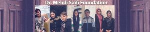 Dr. Mehdi Saifi Foundation Banner